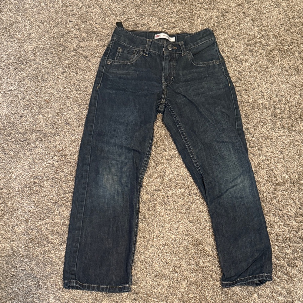 Levi's Kids Indigo Straight-Leg Jeans